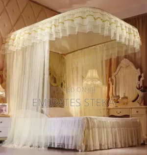 Premium 2 Stand Extra Strong Mosquito Net With Sliding Rails