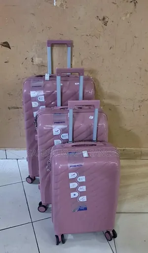 3-in-2 Unbreakable Rubber Suitcase – Durable Travel Luggage