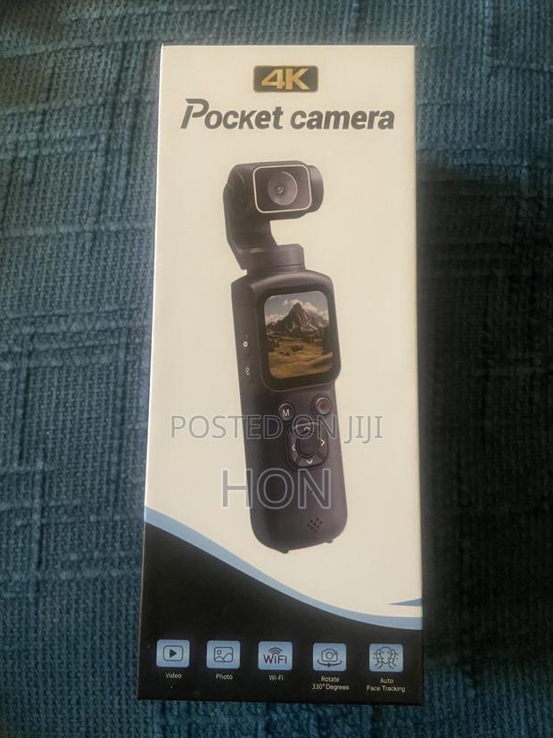 Pocket Hand-Held Gimbal Camera 85MP 4K30fps 330 Auto Face Tracking