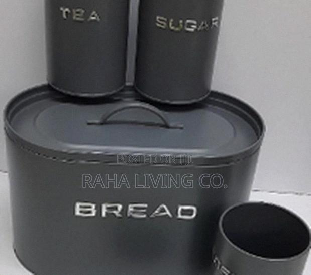 Bread Storage Bin With 3pc Canister Set - main view