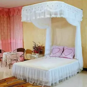 Luxury 2-Stand Mosquito Net White