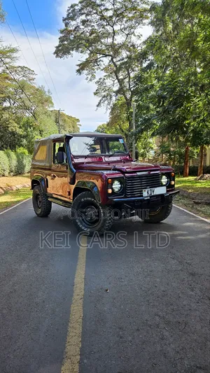 Land Rover Defender 2002 Maroon