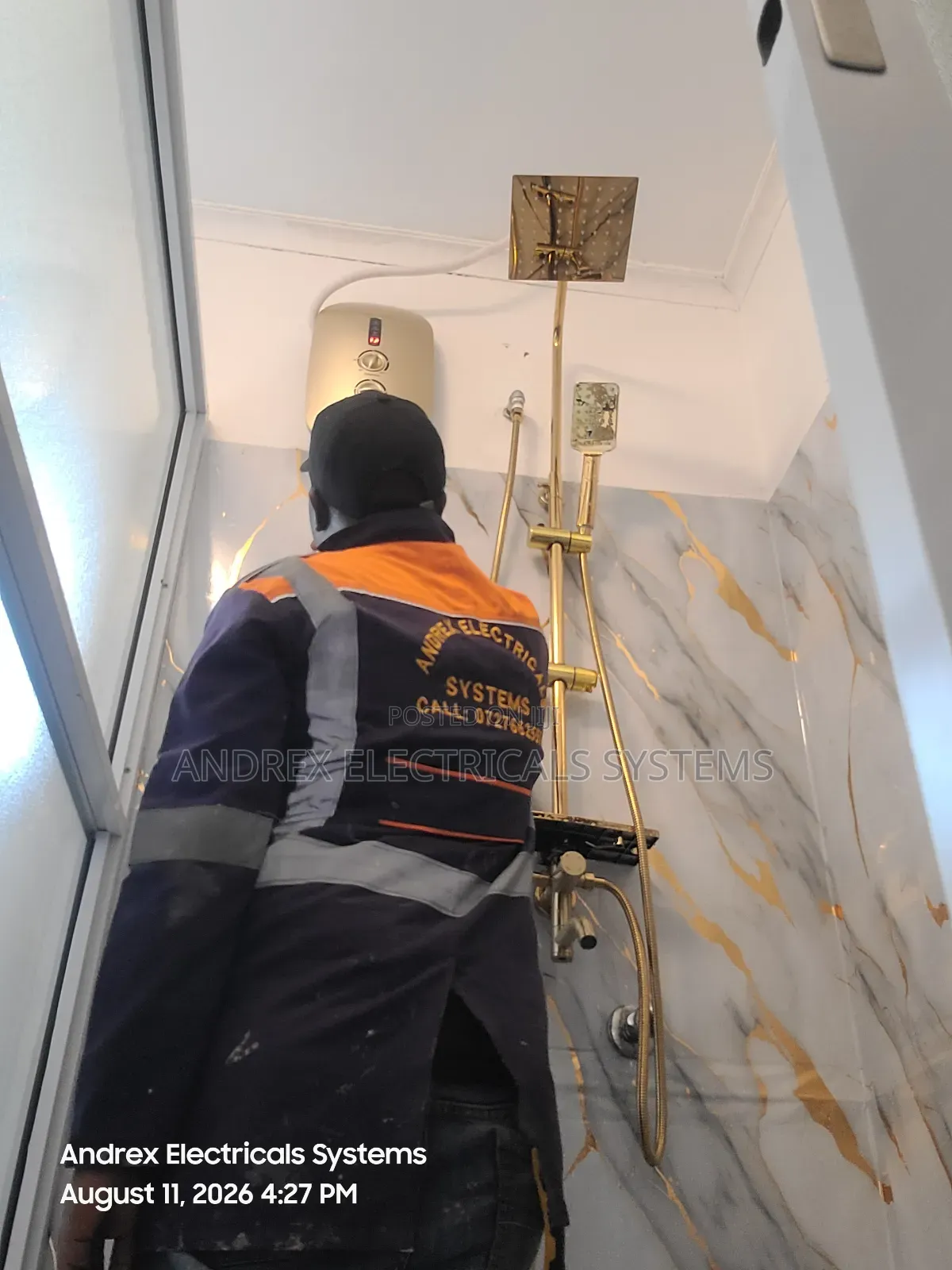 Shower Head Supply and Installation