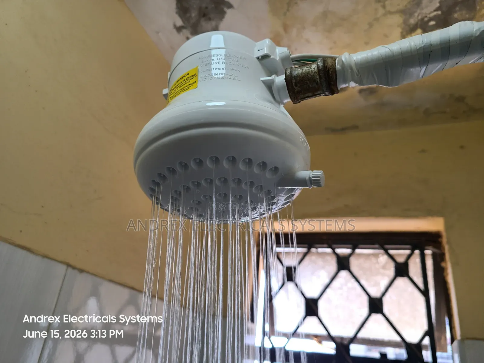 Shower Head Supply and Installation