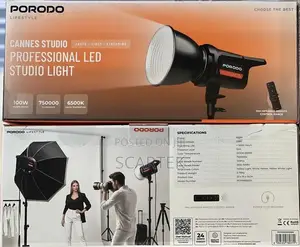Porodo Lifestyle Cannes Studio Professional LED Studio Light