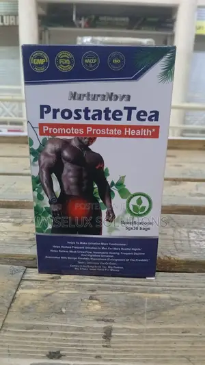 NurtureNova ProstateTea – Herbal Tea for Men's Wellness | 30 Tea Bags