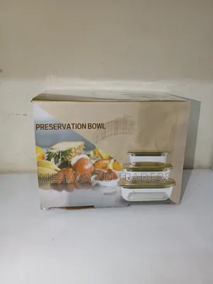 Airtight Glass Container With Bamboo Lid