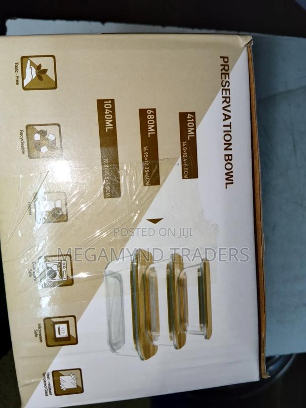 Airtight Glass Container With Bamboo Lid - thumbnail 7