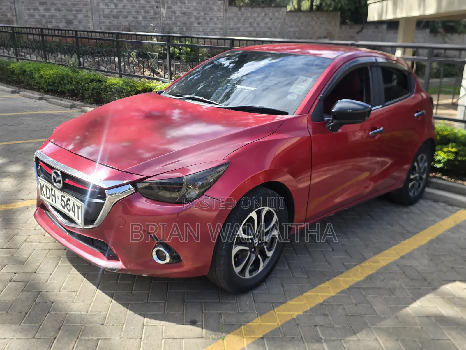 Mazda Demio 2015 Red