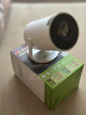 HY300 4K Android Smart Projector - 180° Rotating (Big Screen)