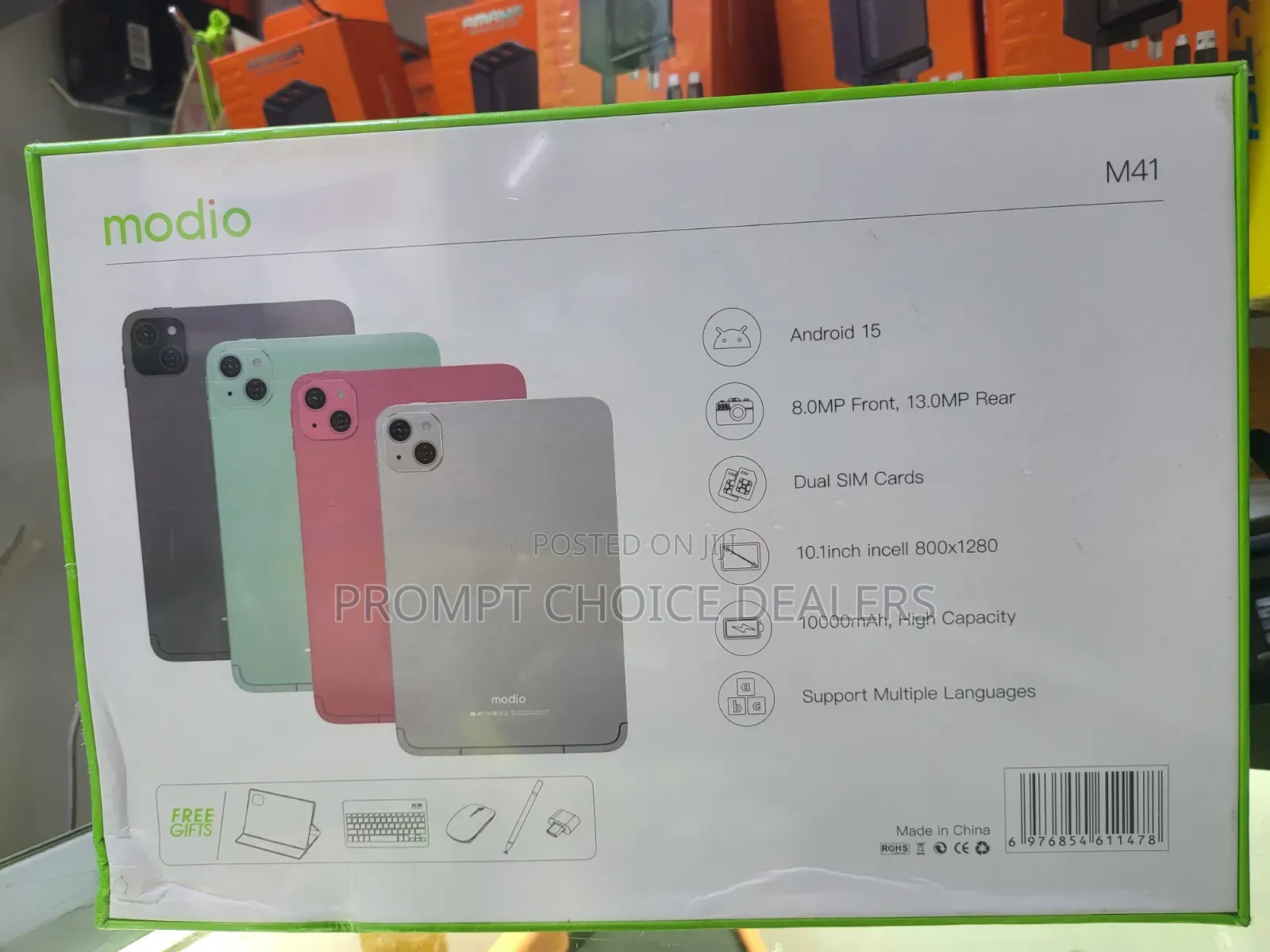 New Modio M41 1 TB Gray