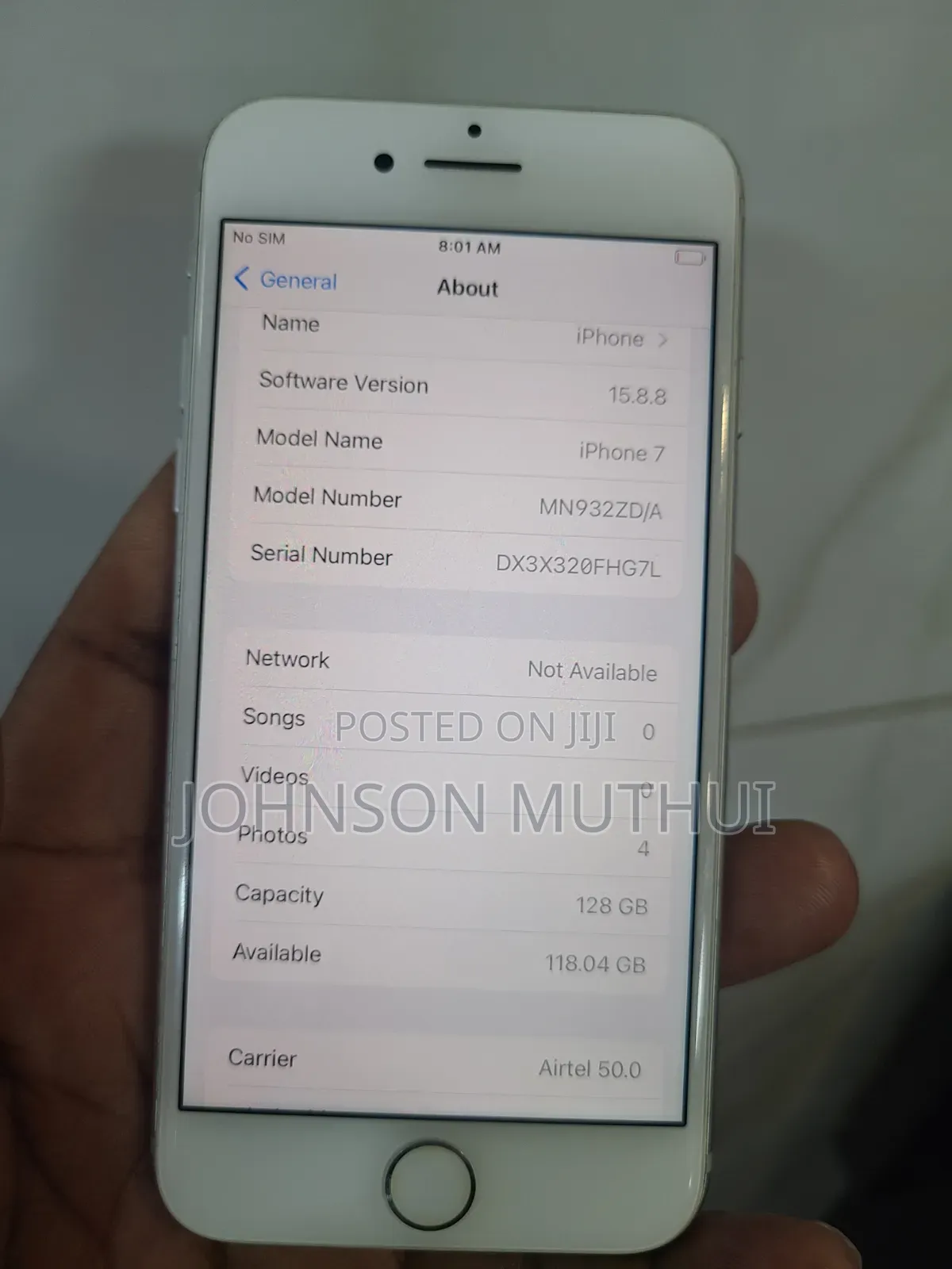 Apple iPhone 7 128 GB White