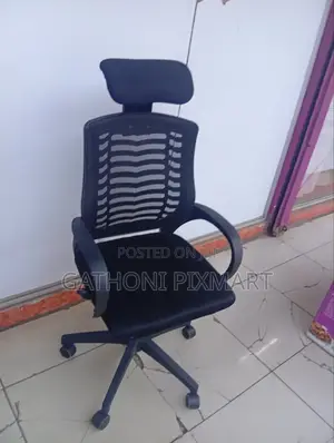 Ergonomic Office Chair With Headrest and Back Support