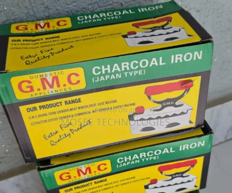 Traditional Charcoal Iron Box – Heavy-Duty Clothes Iron