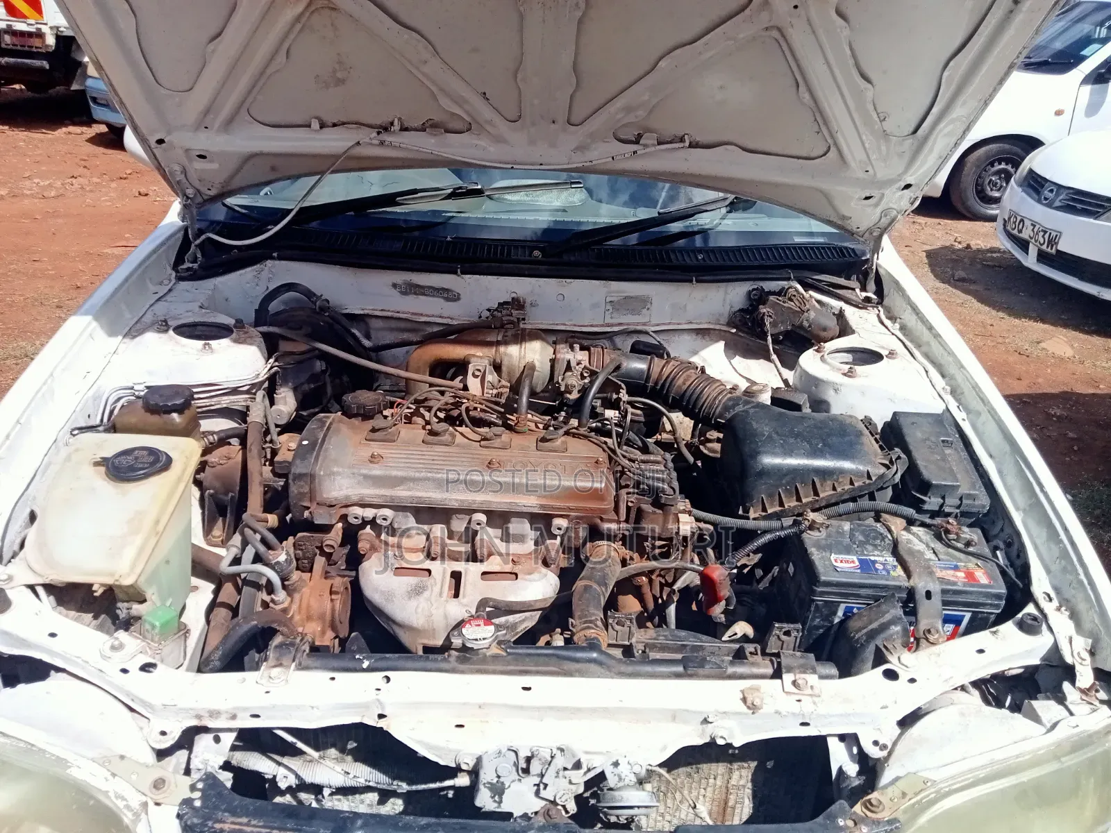 Toyota Corolla 1997 White