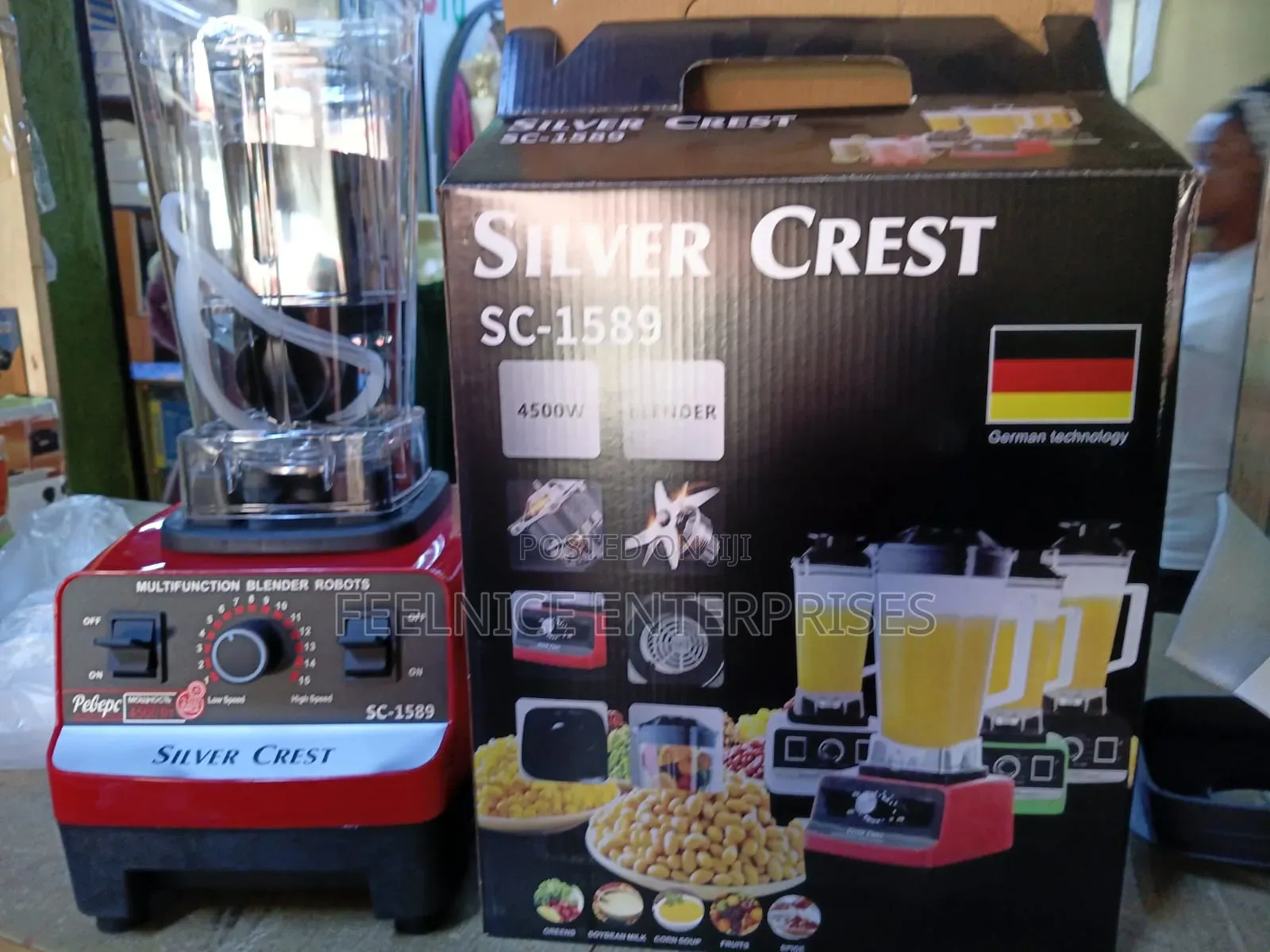 Silver Crest Commercial Blender