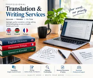 English, Swahili & French Translation Services