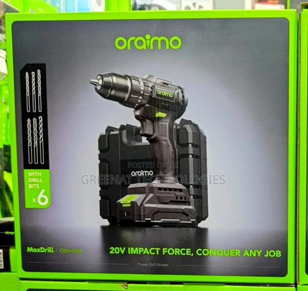 Oraimo MaxDrill OSH-101A 20V Cordless Versatile Power Drill Driver - main view