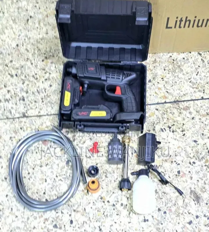 ​High-Pressure Cordless Car Wash Gun & Power Cleaner Set (48V)