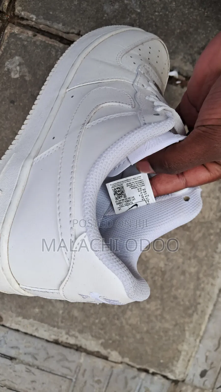 Airforce 1 Clean White Size 11