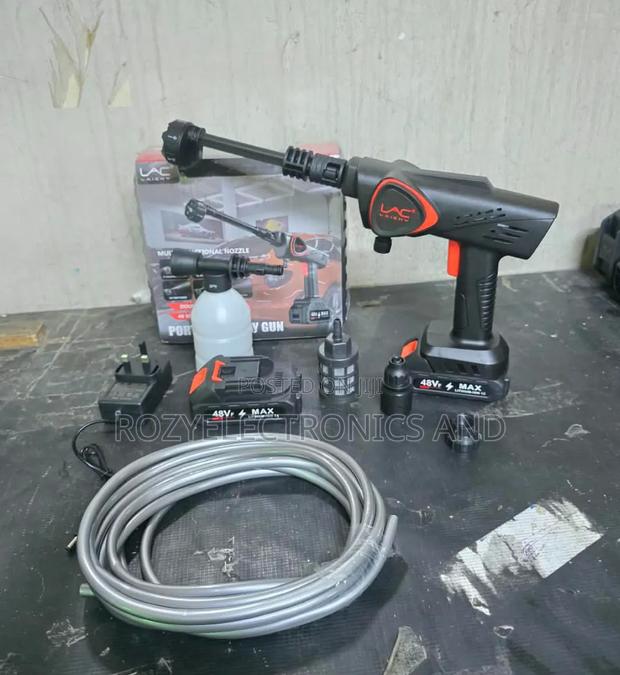 Lac Cordless Carwash 48v 
With Adjustable Nozzles 
Big Foam Gun
