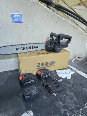 16-Inch Cordless Brushless Electric Chainsaw Kit