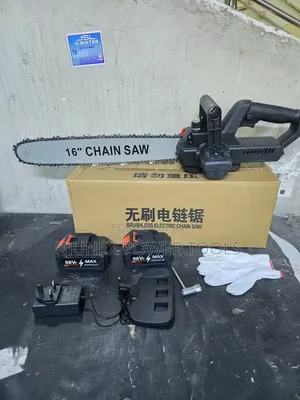 16-Inch Cordless Brushless Electric Chainsaw Kit