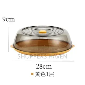 Acrylic Food Cover With Base Dish