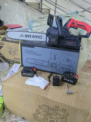 16-Inch Cordless Lithium-Ion Electric Chainsaw Kit
