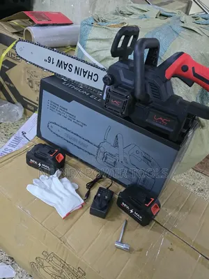 16-Inch Cordless Lithium-Ion Electric Chainsaw Kit