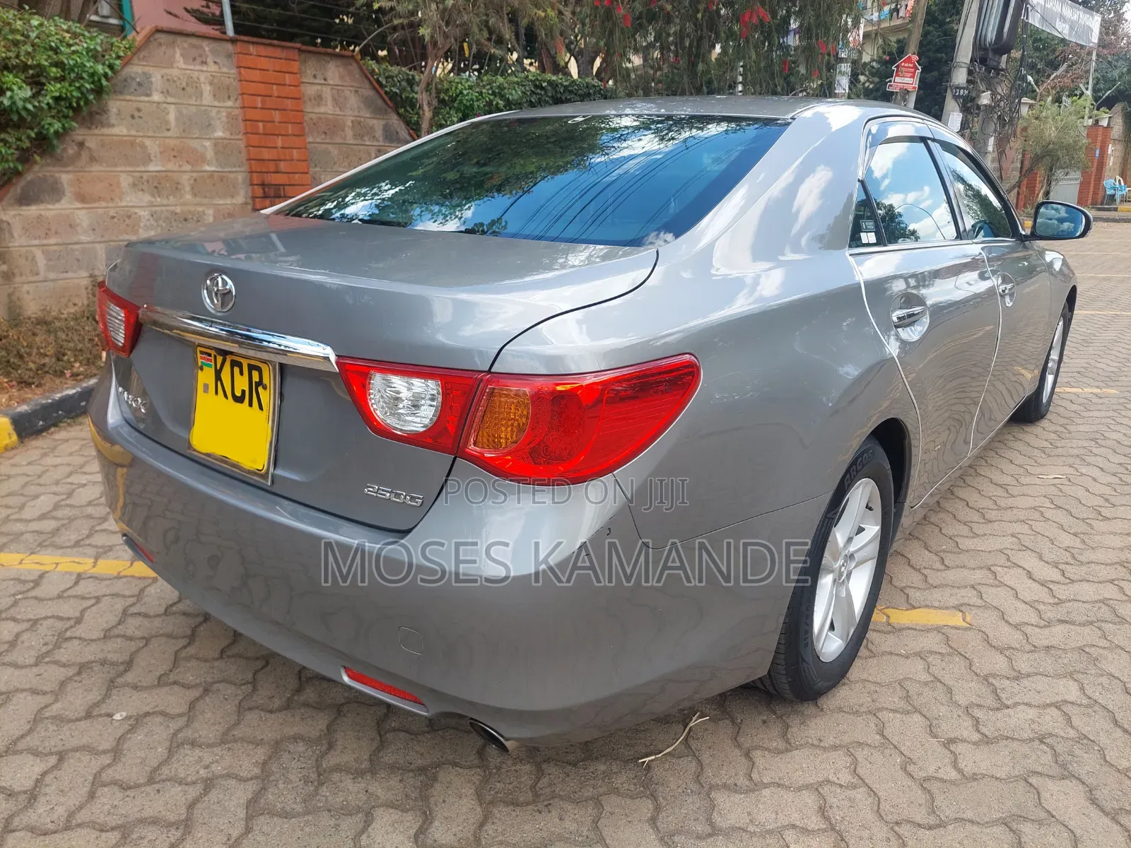 Toyota Mark X 2.5 RWD 2012 Gray