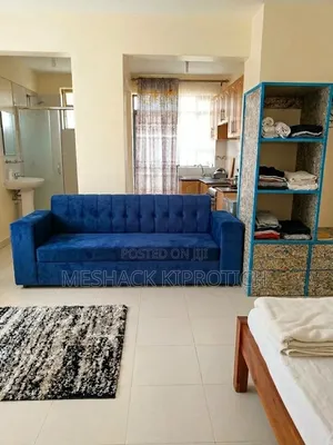 3 Seater Royal Blue Velvet Sofa Set