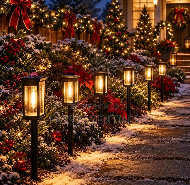 Solar Outdoor Garden Lights - thumbnail 4