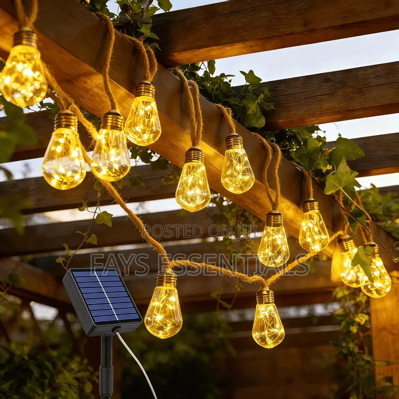10mtrs Vintage Rope Christmas Lights