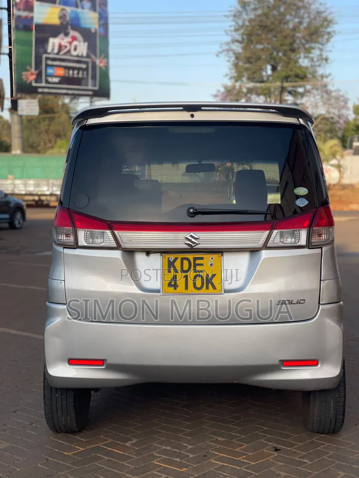 Suzuki Solio 2015 Silver