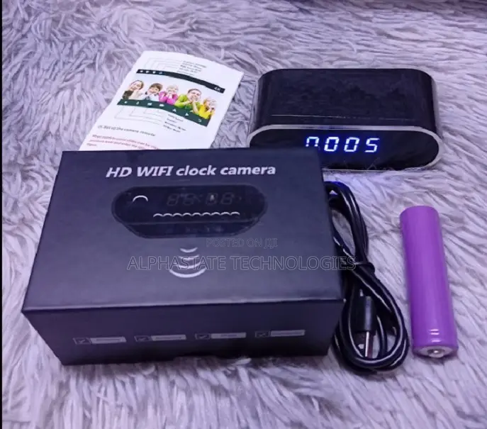Standard Digital HD Wi-Fi Clock Camera