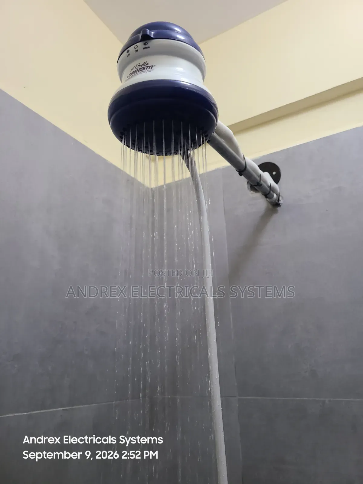 Shower Head Supply and Installation