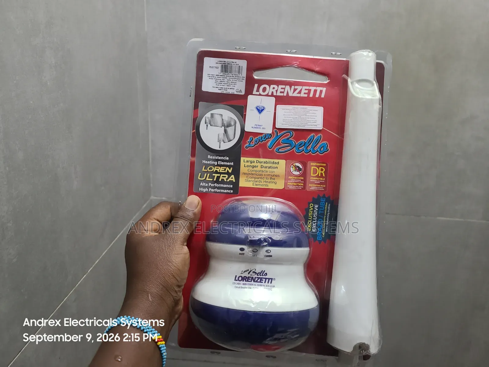 Shower Head Supply and Installation