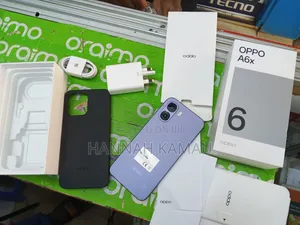 New Oppo A6x 256 GB Blue