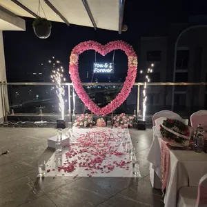 Propasal Decor With Pyrotechnics Effect