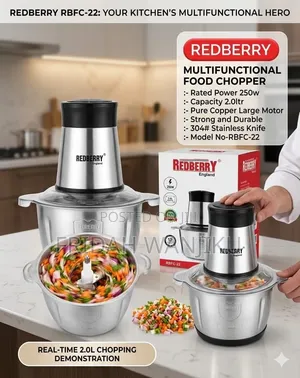 Reberry Food Chopper 2L