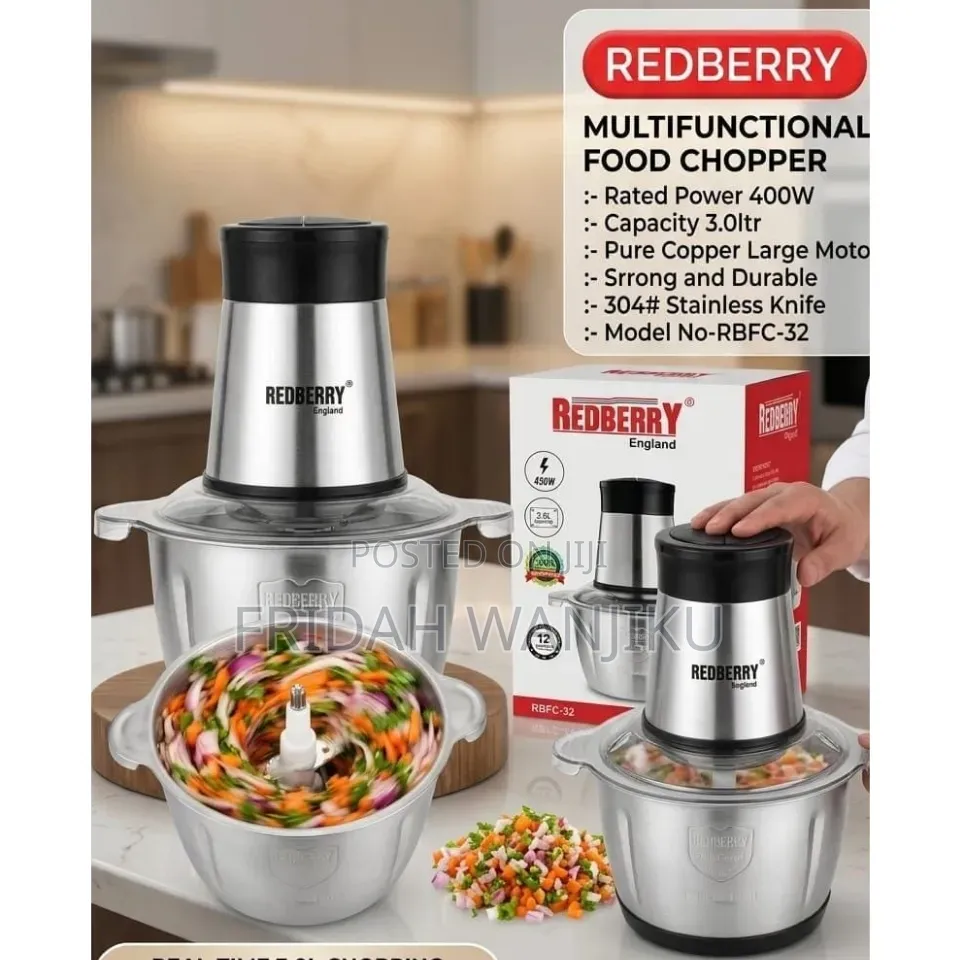 Reberry Food Chopper 3L