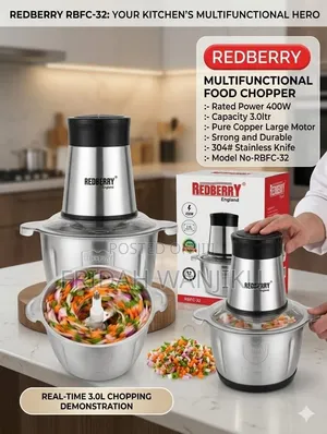 Reberry Food Chopper 3L