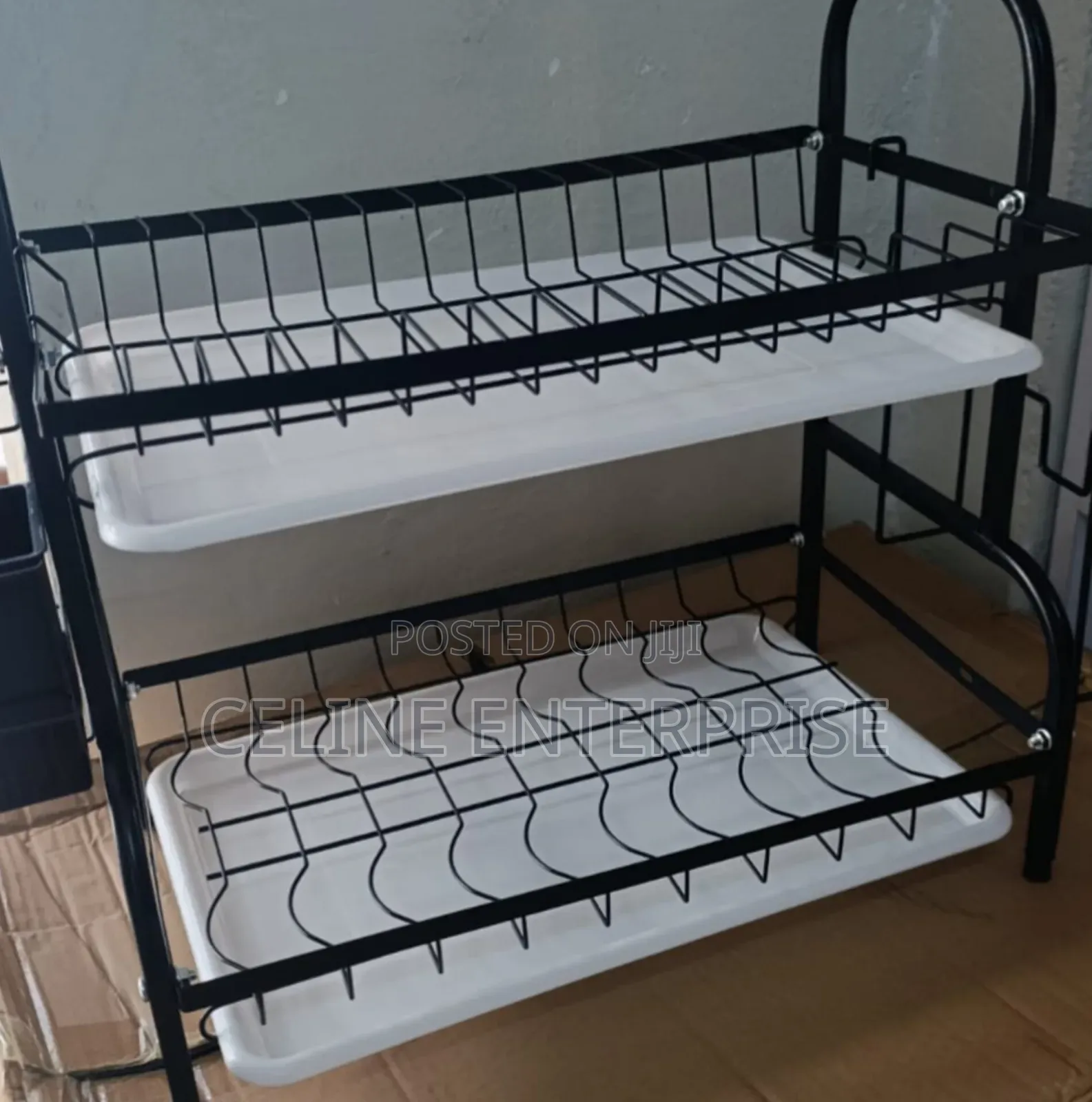Double-Layer Kitchen Dish Drainer