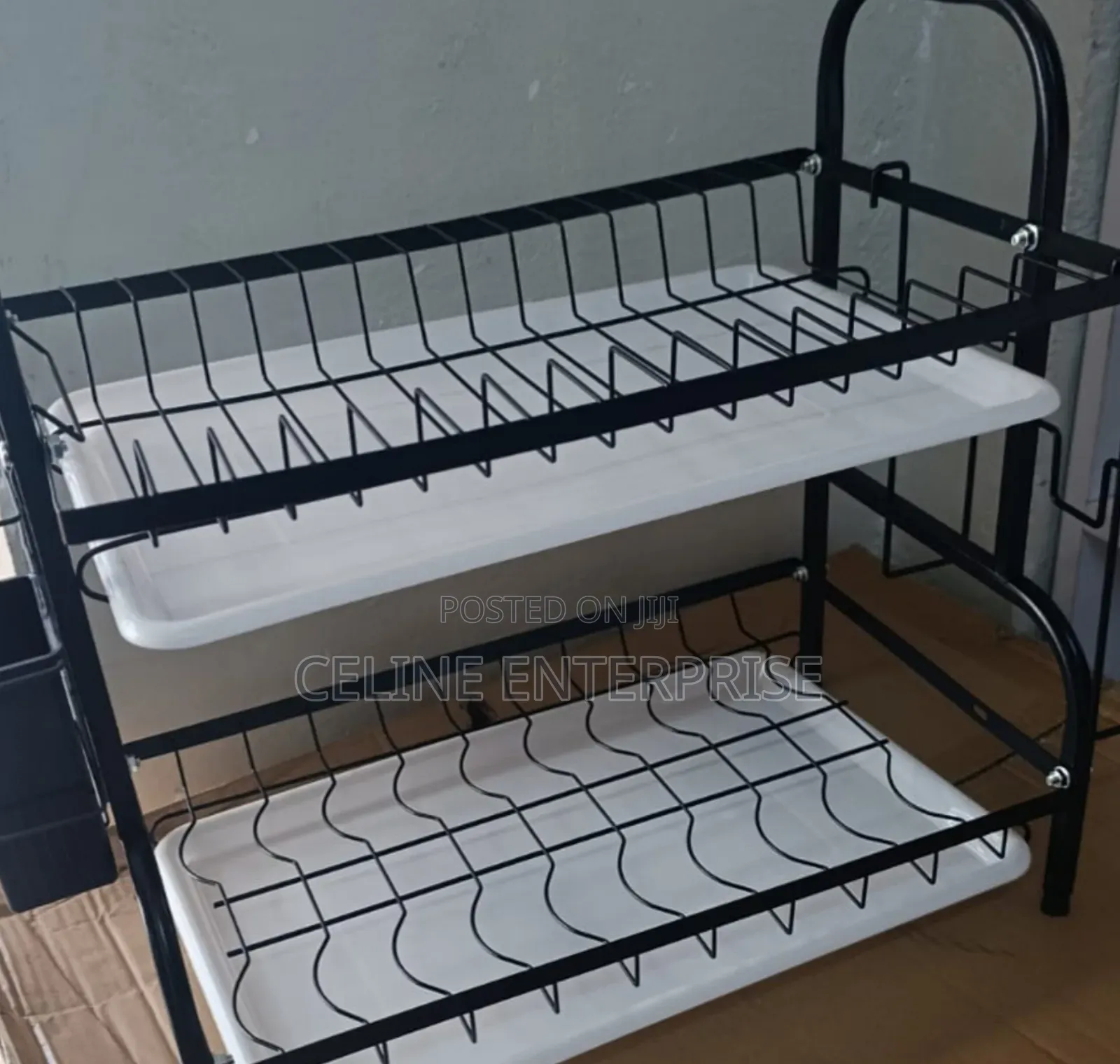 2 Layer Plate and Bowl Organizer