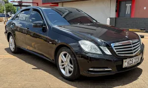 Mercedes-Benz E250 2012 Black