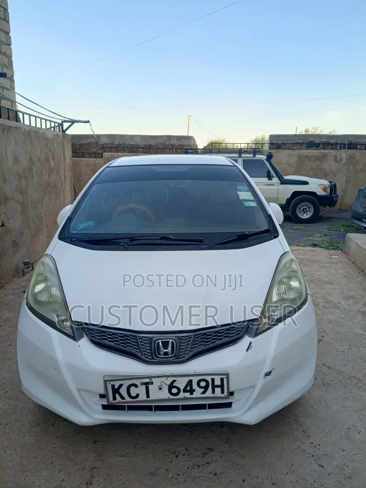 Honda Fit Automatic 2011 White