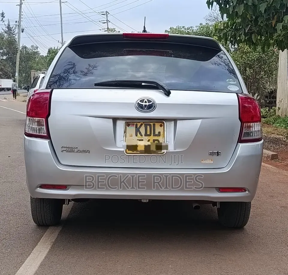 Toyota Corolla Fielder 2016 Silver