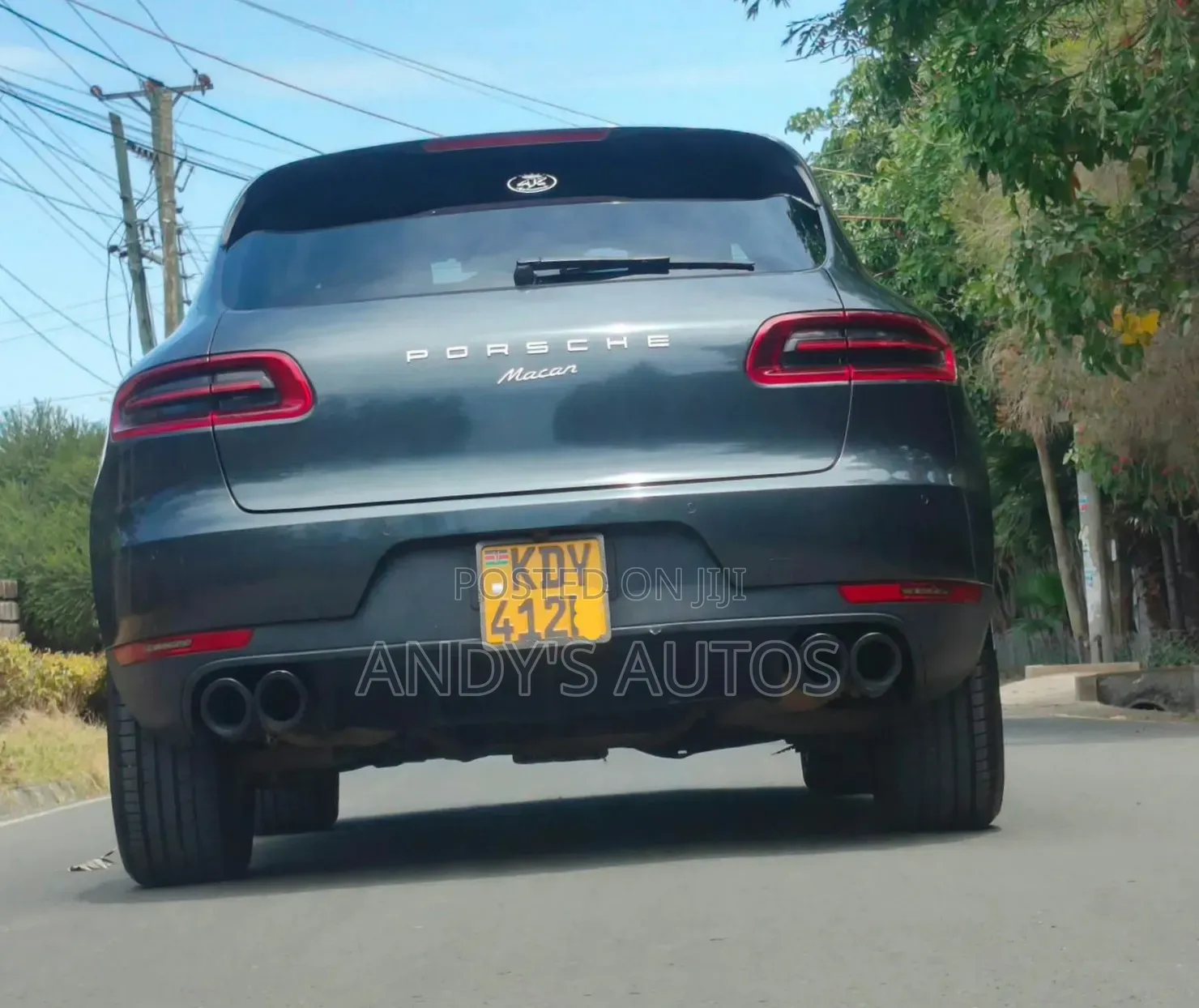 Porsche Macan Sport Edition 2018 Gray