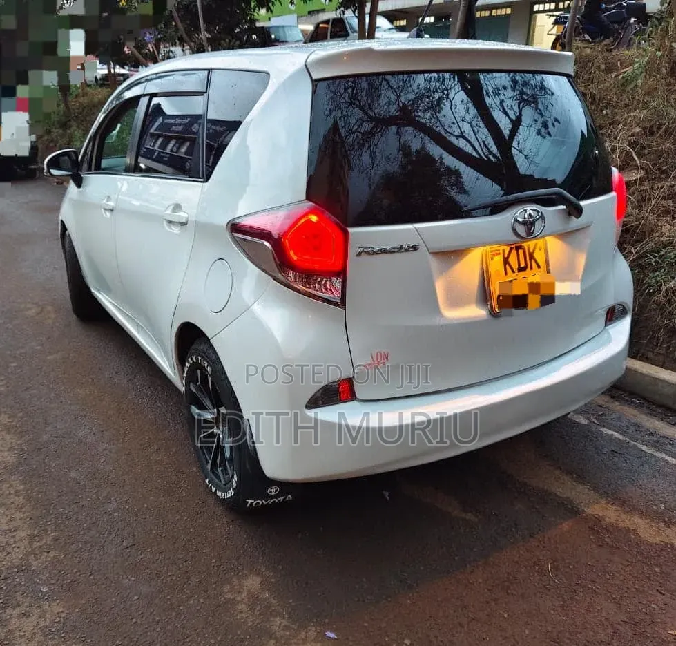 Toyota Ractis 2016 White